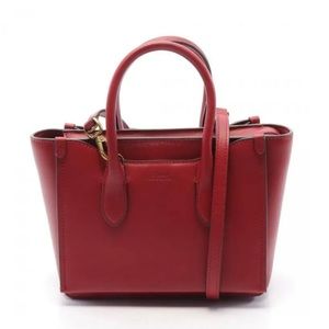 Polo Ralph Lauren Mini Slow Sun Leather Handbag